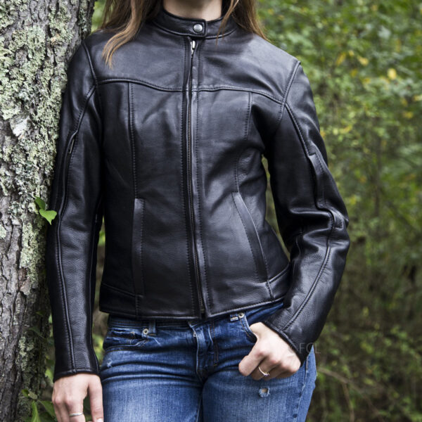 Womens biker jacket
