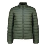 Womens Green Puffer Jacket